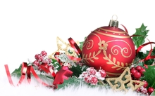 ribbons christmas new year merry christmas happy new year ornaments christmas gift christmas globes Wallpaper